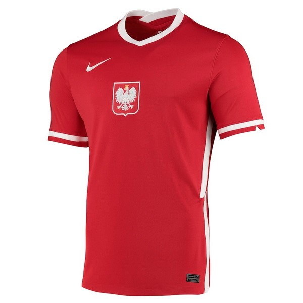 Camiseta Polonia Replica Segunda Ropa 2020 Rojo